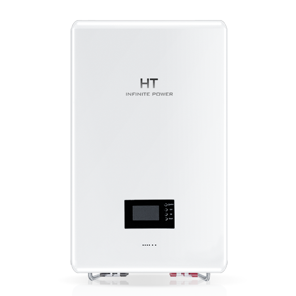 O sistema solar híbrido HT infinitepower de 10 kW com bateria contém bateria de armazenamento de energia de 20 kWh
